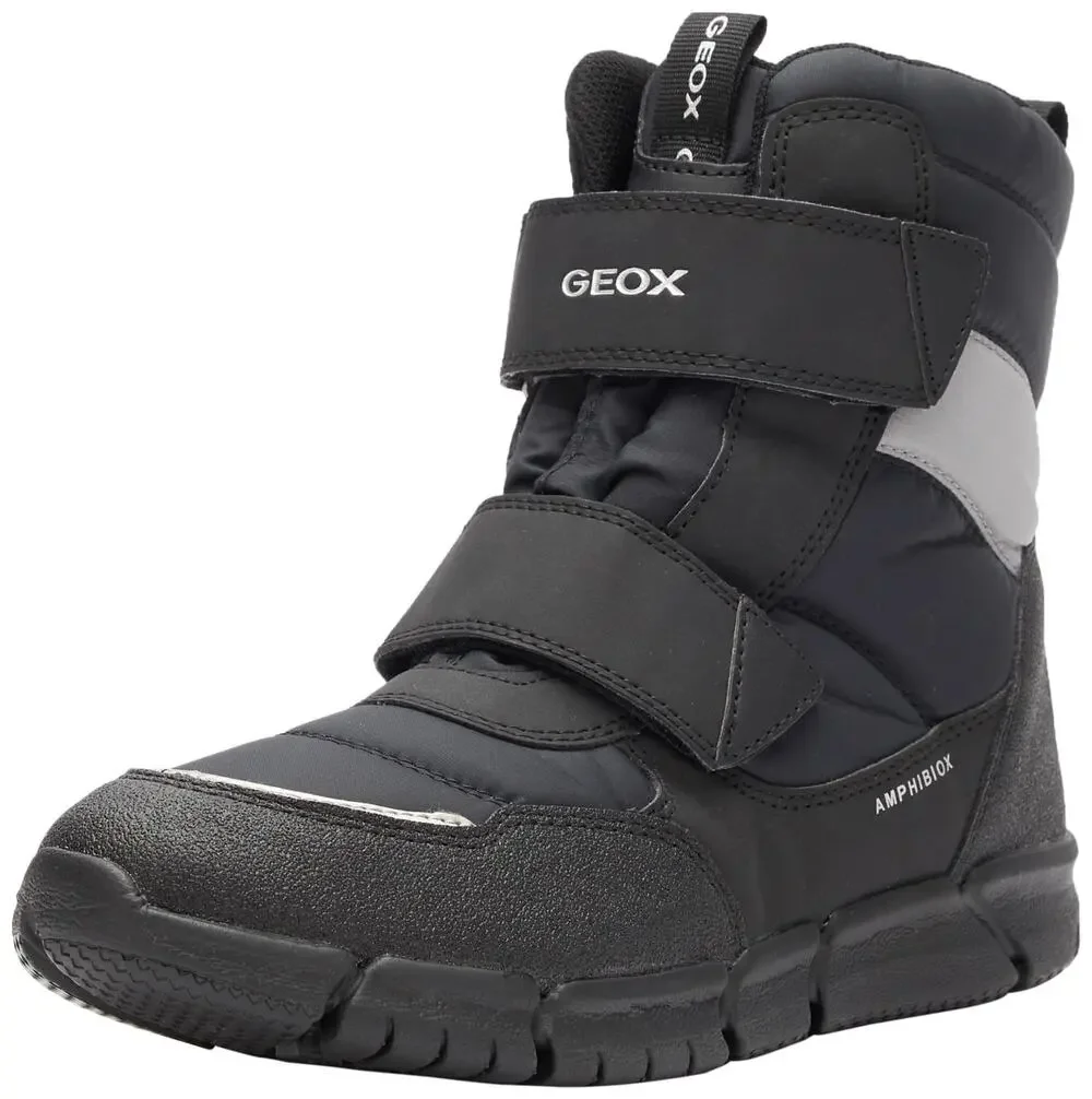 GEOX BOY'S FLEXYPER BABX9 (LITTLE KID/BIG KID) BLACK 39 (US 6 BIG KID) M